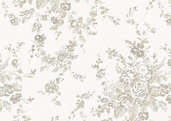 Shabby Chic by Rachel Ashwell Garden Floral (Blackout), Warm Natural - Roller Blind - Image 6
